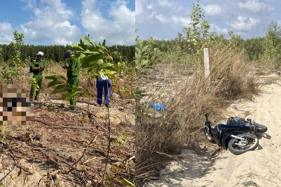 Điều tra vụ người đàn ông chết trong vườn tràm