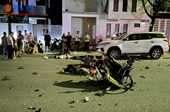 Hai xe mô tô va chạm lúc rạng sáng, 4 người thương vong