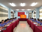 VKSND quận Hải Châu rút kinh nghiệm trong công tác lập nhật ký kiểm sát điện tử