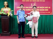 Bổ nhiệm Phó viện trưởng VKSND tỉnh Quảng Bình