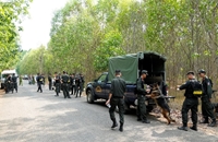 Huy động hơn 100 Cảnh sát bao vây, truy tìm đối tượng liên quan đến vụ án ma túy