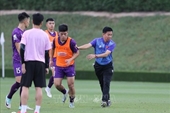HLV Hoàng Anh Tuấn hài lòng về các học trò sau trận thử lửa với U23 Jordan