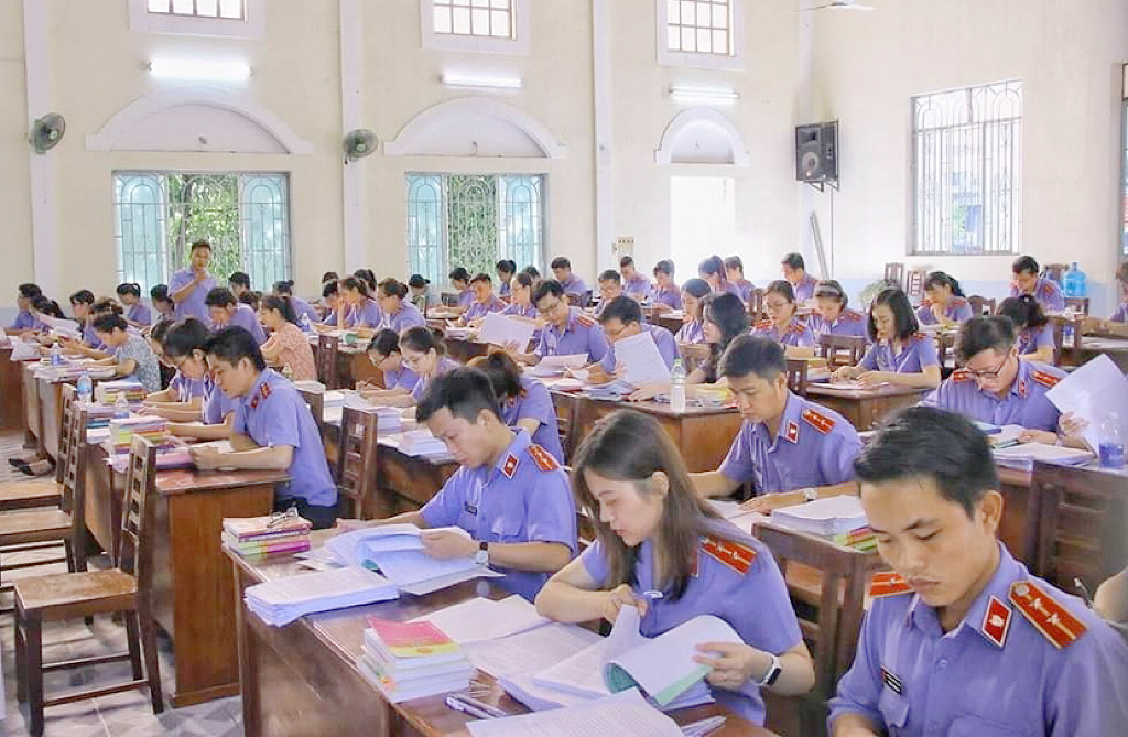 Kế hoạch tổ chức thi tuyển Kiểm tra viên chính, Kiểm tra viên cao cấp ngành Kiểm sát nhân dân