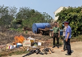 Kiểm sát tiêu hủy vật chứng vụ án khủng bố tại Đắk Lắk