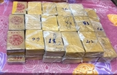 Triệt phá đường dây vận chuyển 184 bánh heroin từ TP HCM đi Đài Loan, Trung Quốc