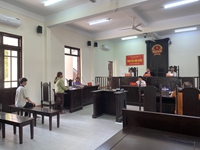 VKSND huyện Hòa Vang phối hợp tổ chức phiên tòa rút kinh nghiệm vụ án dân sự