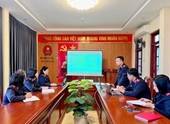 VKSND thị xã Hồng Lĩnh thực hiện Ứng dụng CNTT” và thúc đẩy “Chuyển đổi số”