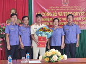 Công bố và trao Quyết định bổ nhiệm chức vụ Phó Viện trưởng VKSND huyện Châu Thành