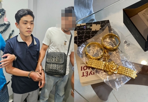 Đối tượng cướp tiệm vàng ở Phan Thiết bị bắt sau 24 giờ gây án