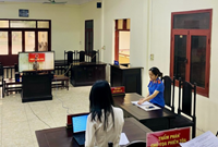 VKSND huyện Thanh Hà phối hợp xét xử trực tuyến vụ án hôn nhân và gia đình