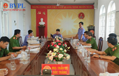 VKSND huyện Trần Đề làm việc với Đoàn kiểm tra liên ngành về án tạm đình chỉ
