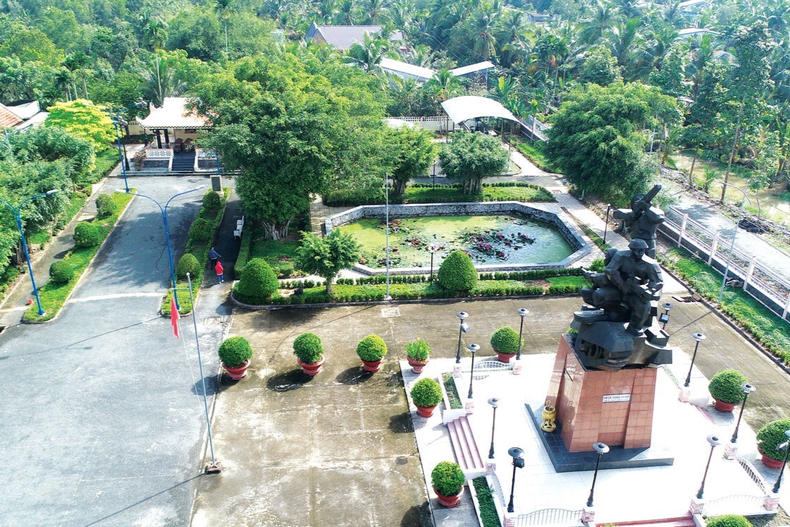 Khu di tích Chiến thắng Ấp Bắc nơi ghi dấu chiến tích lịch sử oanh liệt