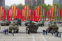Nga ‘triển lãm’ chiến lợi phẩm xe tăng Leopard 2 và xe chiến đấu bộ binh Marder