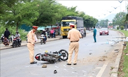 110 người thương vong vì tai nạn giao thông trong ngày 29 4