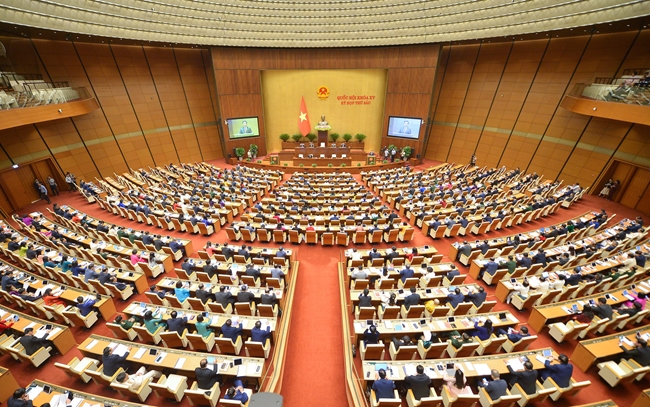 Ngày 2/5/2024, Quốc hội tiến hành Kỳ họp bất thường lần thứ Bảy