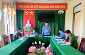 VKSND huyện Trần Đề trực tiếp kiểm sát công tác thi hành án hình sự tại cộng đồng