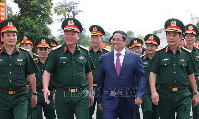 Thủ tướng Phạm Minh Chính thăm và làm việc tại Binh đoàn 12