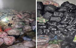 Phát hiện khoảng 1,7 tấn thực phẩm đông lạnh bẩn ở Hà Nội
