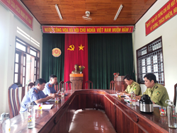 VKSND huyện Kông Chro trực tiếp kiểm sát tại Hạt Kiểm lâm
