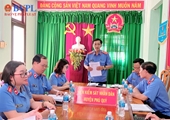 Kiểm tra hoạt động nghiệp vụ tại VKSND huyện Phú Quý