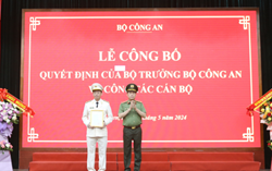 Bổ nhiệm Đại tá Vũ Như Hà làm Giám đốc Công an tỉnh Lạng Sơn