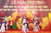 Hà Nội Khai trương điểm du lịch làng nghề làm giấy dó
