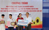 Nutifood tặng 1 000 phần quà dinh dưỡng cho hộ gia đình nghèo huyện Cần Giờ