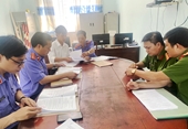 VKSND huyện Phú Riềng trực tiếp kiểm sát giải quyết tố giác, tin báo tội phạm