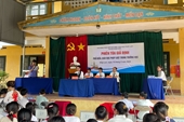 VKSND huyện Ngân Sơn phối hợp tuyên truyền, phổ biến giáo dục pháp luật