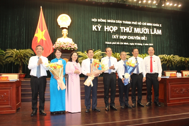 TP Hồ Chí Minh có 2 tân Phó Chủ tịch Ủy ban nhân dân