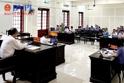 VKSND tỉnh Nghệ An tổ chức xét xử phiên tòa dân sự sơ thẩm rút kinh nghiệm trực tuyến