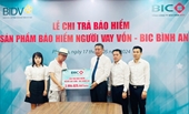 BIC chi trả gần 4 tỉ đồng quyền lợi bảo hiểm cho khách hàng tại Phú Thọ