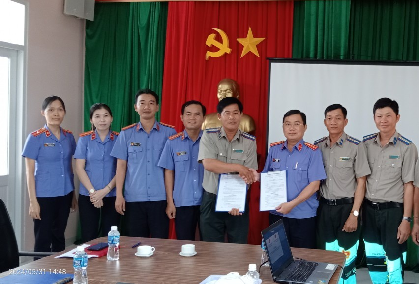 Lễ ký kết Quy chế phối hợp trong công tác thi hành án dân sự