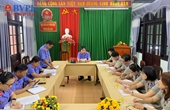 VKSND huyện Hải Lăng trực tiếp kiểm sát tại Chi cục Thi hành án dân sự