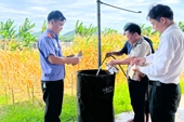 VKSND huyện Hương Sơn kiểm sát việc tiêu hủy vật chứng các vụ án hình sự