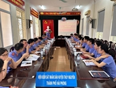 Thẩm định khâu đột phá ứng dụng công nghệ thông tin tại VKSND huyện Thủy Nguyên