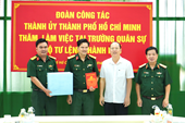 Trường Quân sự Bộ tư lệnh TP HCM nâng cao chất lượng giáo dục, đào tạo