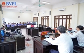 VKSND tỉnh Hà Nam phối hợp tổ chức phiên tòa rút kinh nghiệm trực tuyến vụ án hình sự