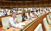 Quốc hội biểu quyết thông qua Nghị quyết về phê chuẩn quyết toán ngân sách nhà nước năm 2022