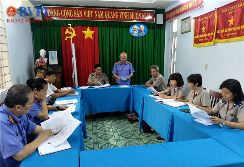 Phúc tra thực hiện nội dung kết luận tại Chi cục THADS TP Bà Rịa