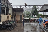 Các hộ dân gần khách sạn Bộ Xây dựng ở Đồ Sơn tự nguyện tháo dỡ công trình vi phạm