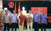 Trao quyết định điều động, bổ nhiệm Viện trưởng, Phó Viện trưởng VKSND huyện Hậu Lộc