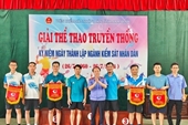 VKSND tỉnh Nam Định tổ chức Giải thể thao chào mừng 64 năm thành lập VKSND