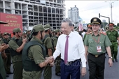 Chủ tịch nước Tô Lâm dự lễ ra mắt Lực lượng bảo vệ an ninh, trật tự ở cơ sở
