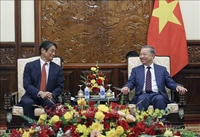 Chủ tịch nước Tô Lâm tiếp Đại sứ Nhật Bản tại Việt Nam