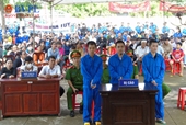 VKSND huyện Bù Đốp phối hợp xét xử phiên tòa lưu động tuyên truyền phòng chống ma túy
