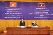 Quốc hội Việt Nam và Lào tổ chức Hội thảo kinh nghiệm trong công tác nghiên cứu lập pháp