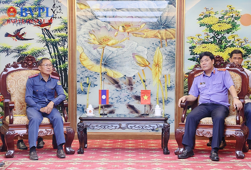 Lãnh đạo VKSND tối cao tiếp Đoàn đại biểu VKSND tỉnh Hủa Phăn, Lào