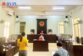 VKSND Thoại Sơn phối hợp tổ chức phiên tòa dân sự rút kinh nghiệm