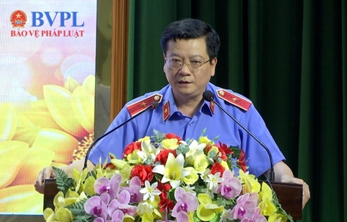VKSND tỉnh Hà Nam tổ chức phiên tòa giả định tuyên truyền pháp luật  cho 300 công nhân